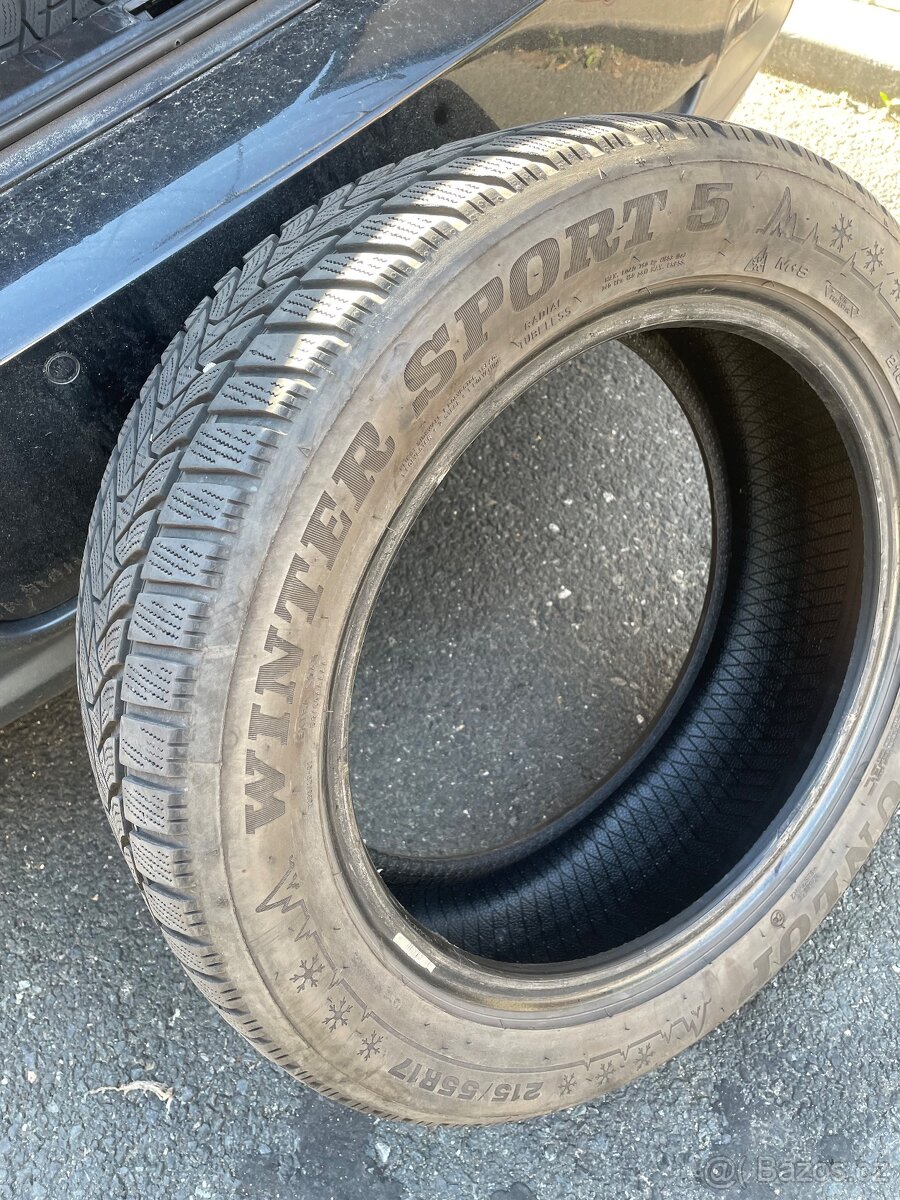Celoroční pneu R17 215/55