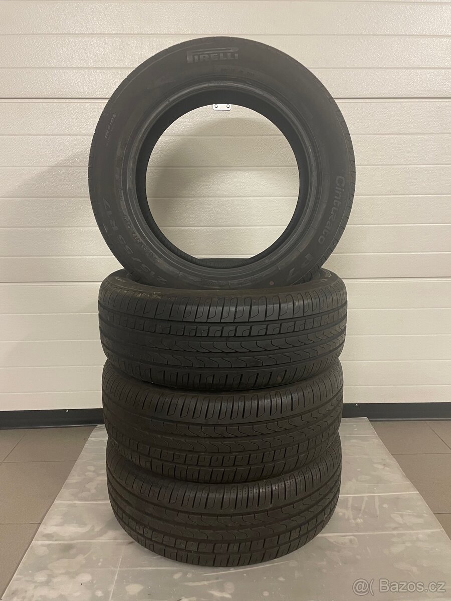 Sada nových letních pneu.215/55 R17