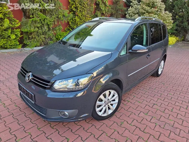 Touran 2.0TDI 103kW,Highline,7.míst,2014,1.maj.tažné,servisk