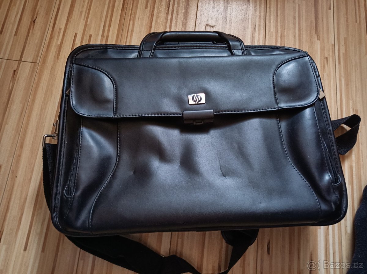 Brašna na notebook cca 16" HP kožená