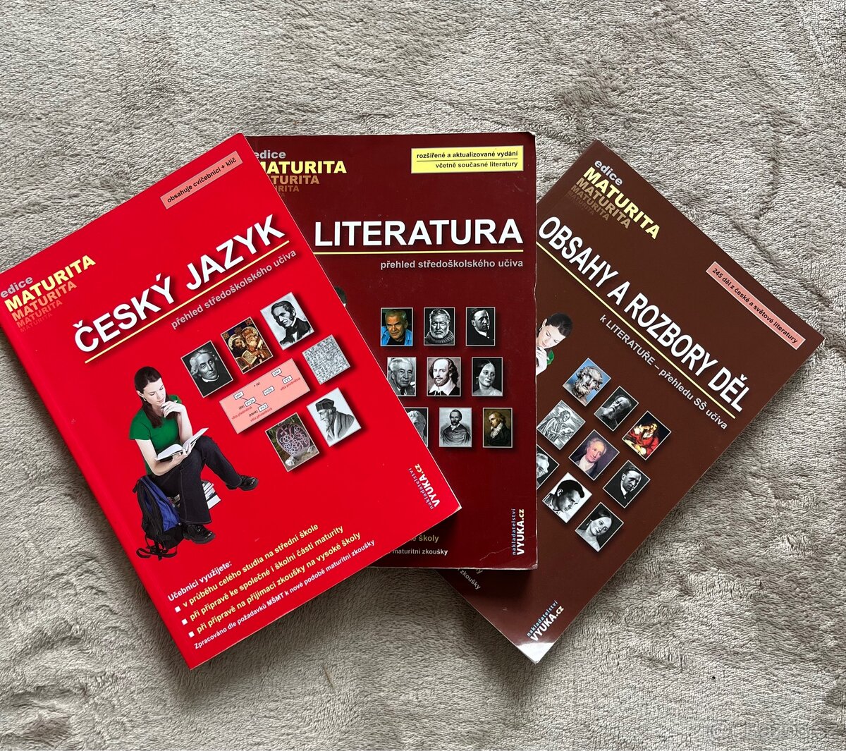 Učebnice českého jazyka 3ks