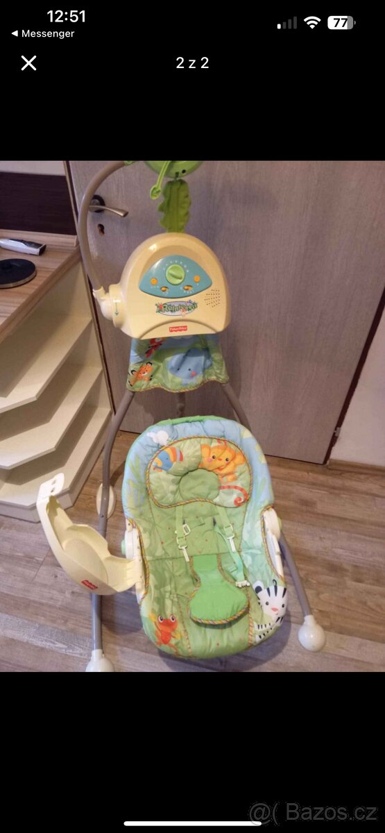 Houpačka fisher price