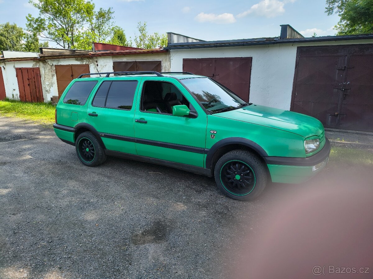 Prodám VW golf 3 1.9TDI colour concept green