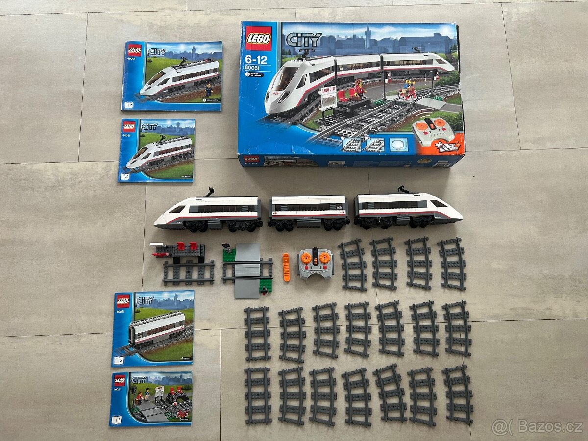 LEGO City 60051 vysokorychlostní osobní vlak