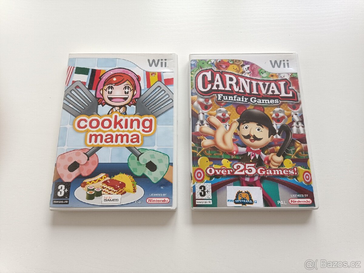 Cooking Mama, Carnival Funfair Games, hry pro Wii