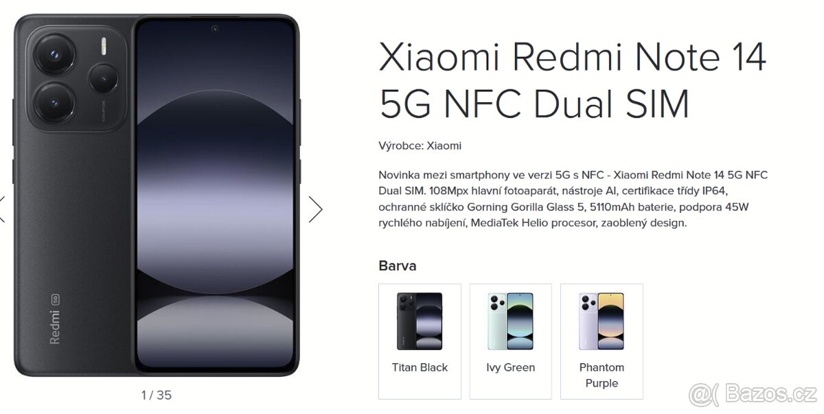Xiaomi Redmi Note 14 5G