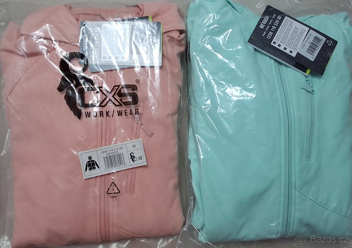 2x nová Bunda softshellová CXS Nevada M dámská