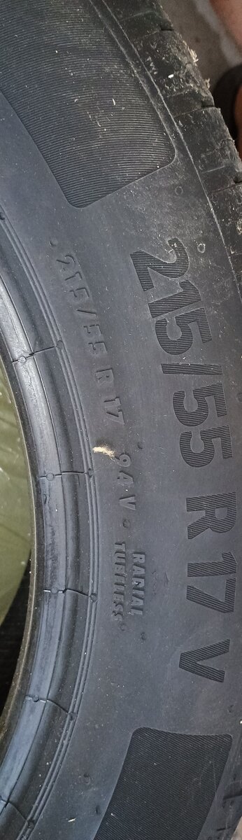 4x pneu Continental EcoContact 6 215/55 R17 94 V Letní