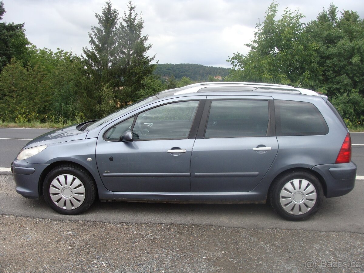 Peugeot 307, 2.0HDi, 100 kW, SW, nová STK