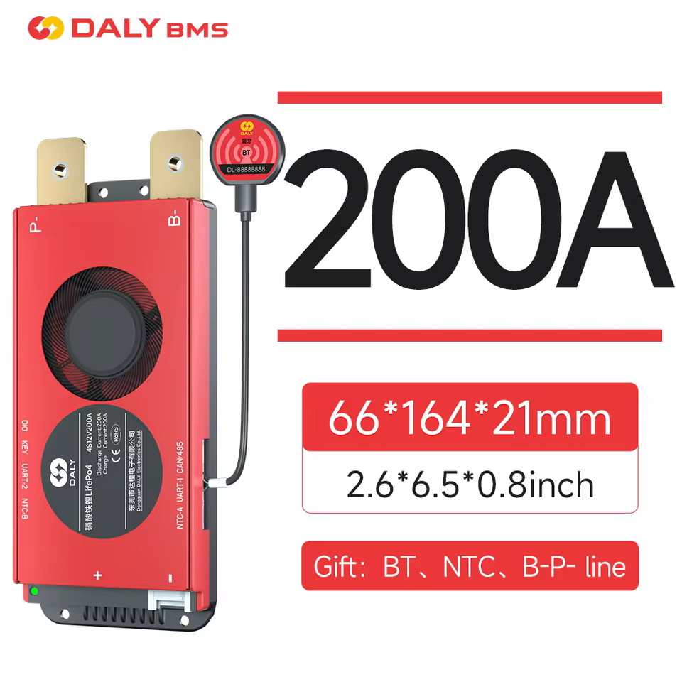 Daly Smart BMS LiFePo4 4S 12V