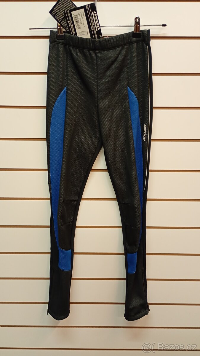 Juniorské nové kalhoty na běžky windstopper vel 164