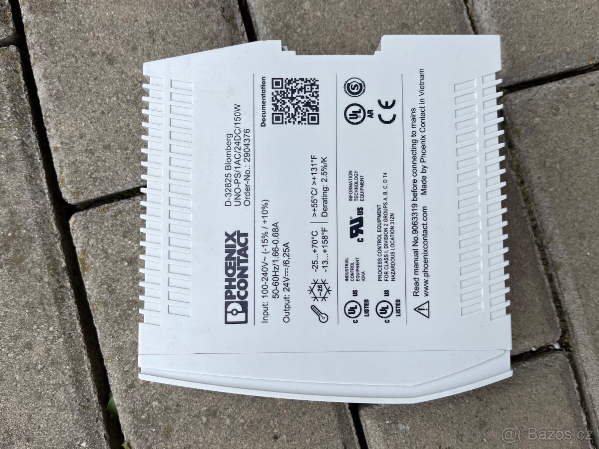 Zdroje Phoenix Contact 24V