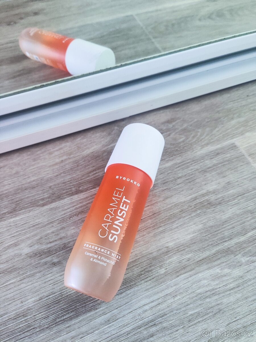 Novinka Byrokko - parfémová mlha Caramel Sunset
