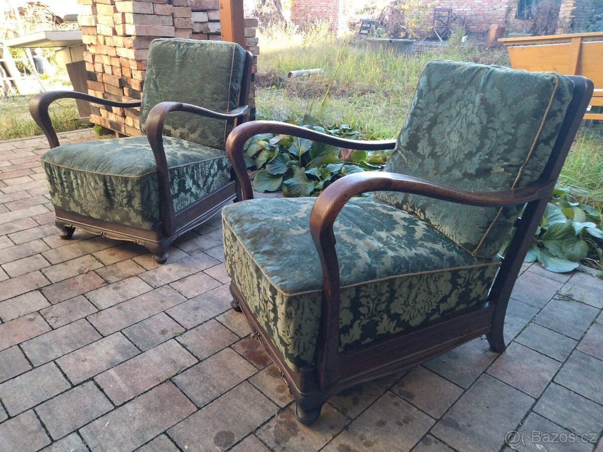 Prvorepubliková křesla -  2 ks