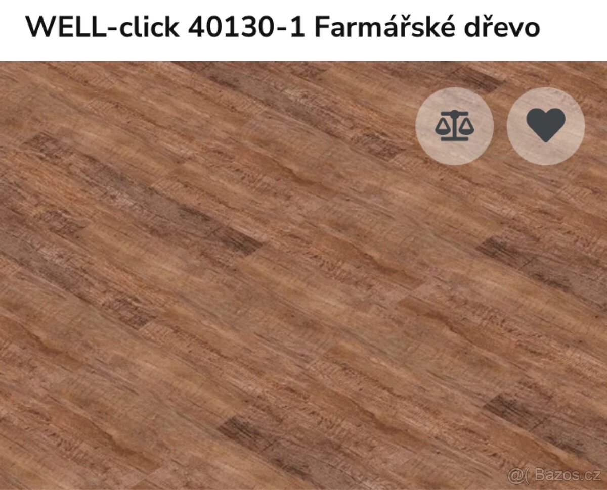 WELL-click 40130-1 Farmářské dřevo