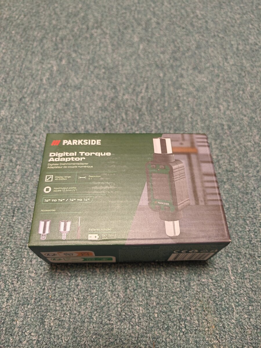 Parkside digitální momentový adaptér
