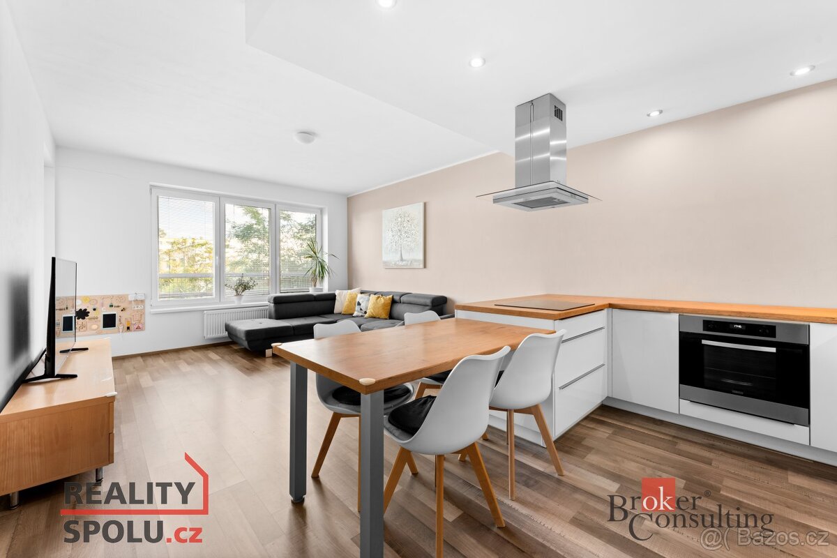 Pronájem, byty/2+kk, 56 m2, Jana Hrubého 373, 53009 Pardubic