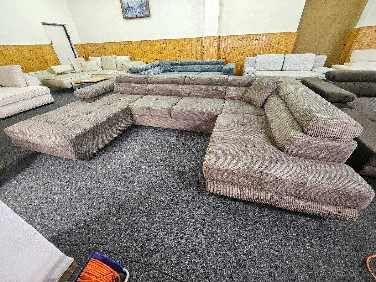 SEDACÍ SOUPRAVA ROZKLÁDACÍ - U