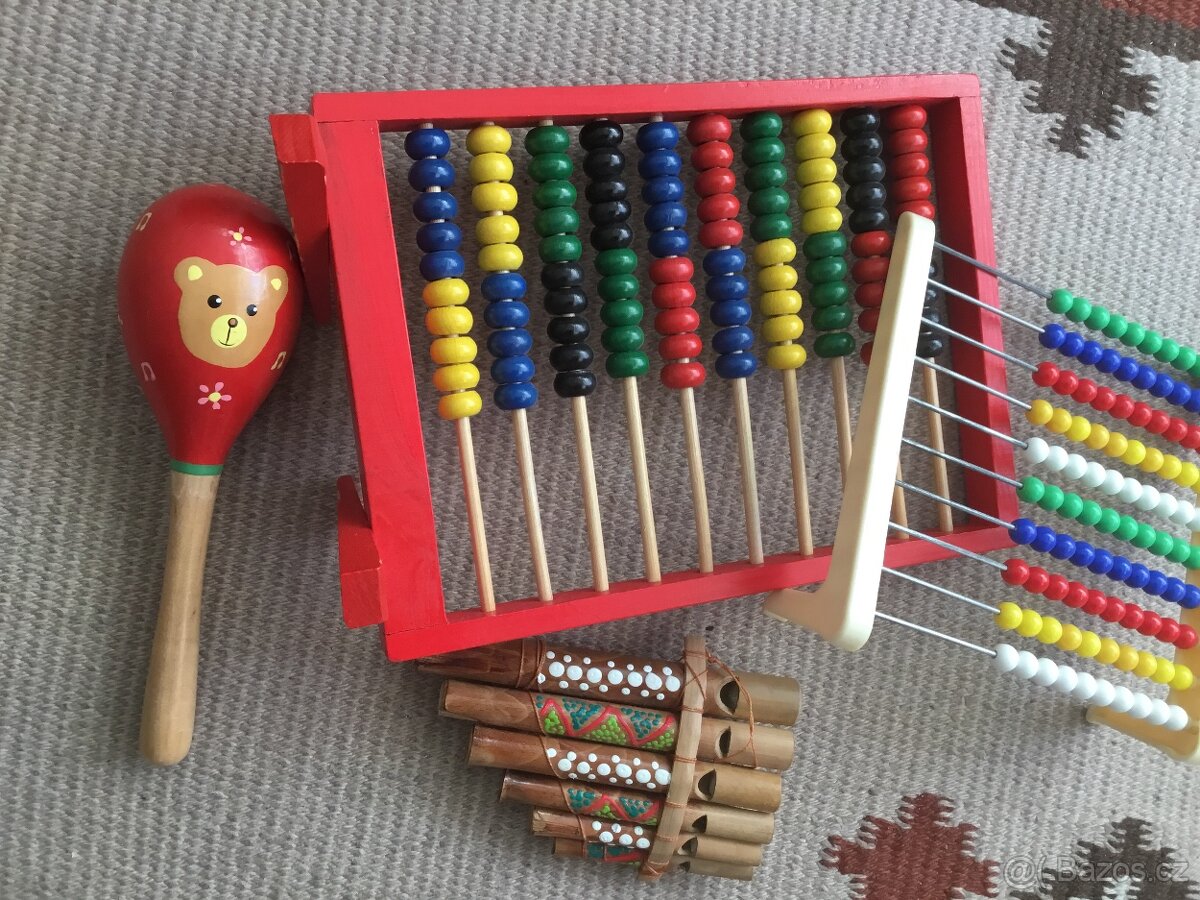 počitadlo, sterkatko, panova flétna