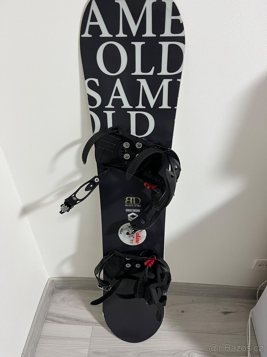 Prodám odlehčený snowboard FTWO 138cm s moderním vázáním.