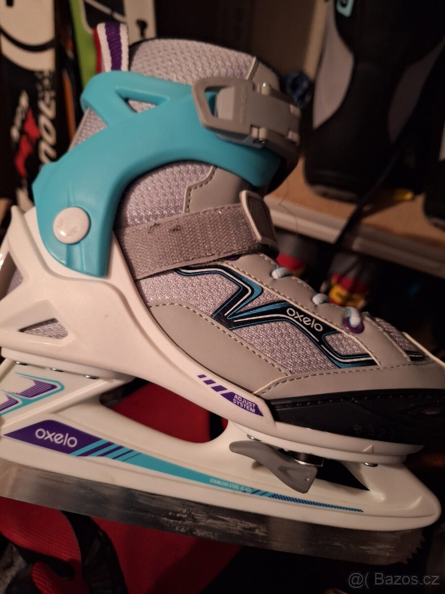 Rostoucí brusle Oxelo 32-35