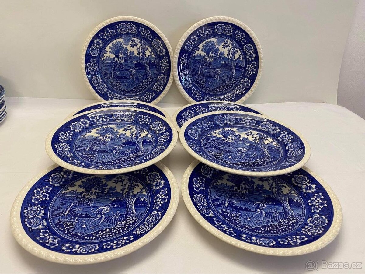 Villeroy Bosch Rusticana porcelán mělký talíř 8ks