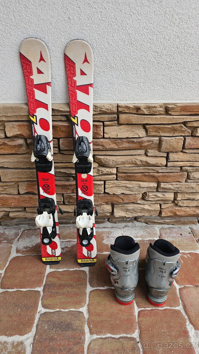 Dětské lyže Atomic plus boty Dalbello