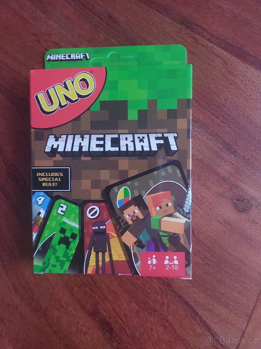 Karetní hra UNO Minecraft