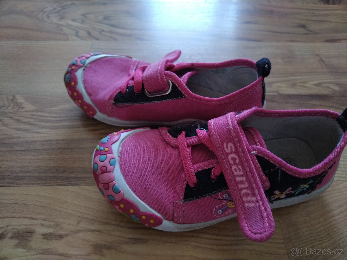 Plátěné tenisky 27