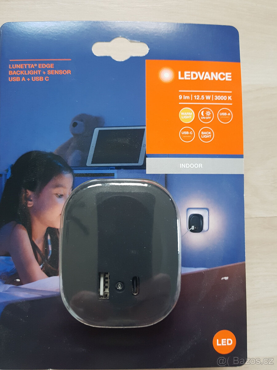 Noční světýlko do zásuvky