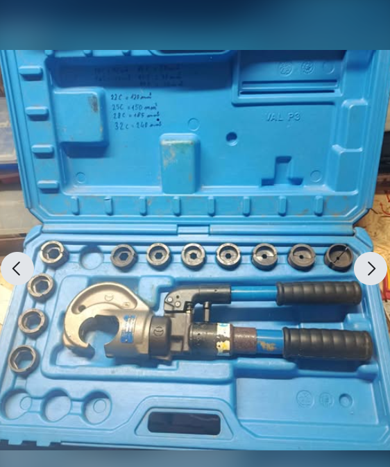 Hydraulické lisovací kleště