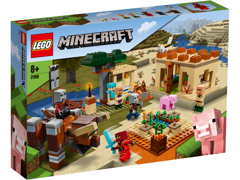 LEGO Minecraft 21160 Útok Illagerů