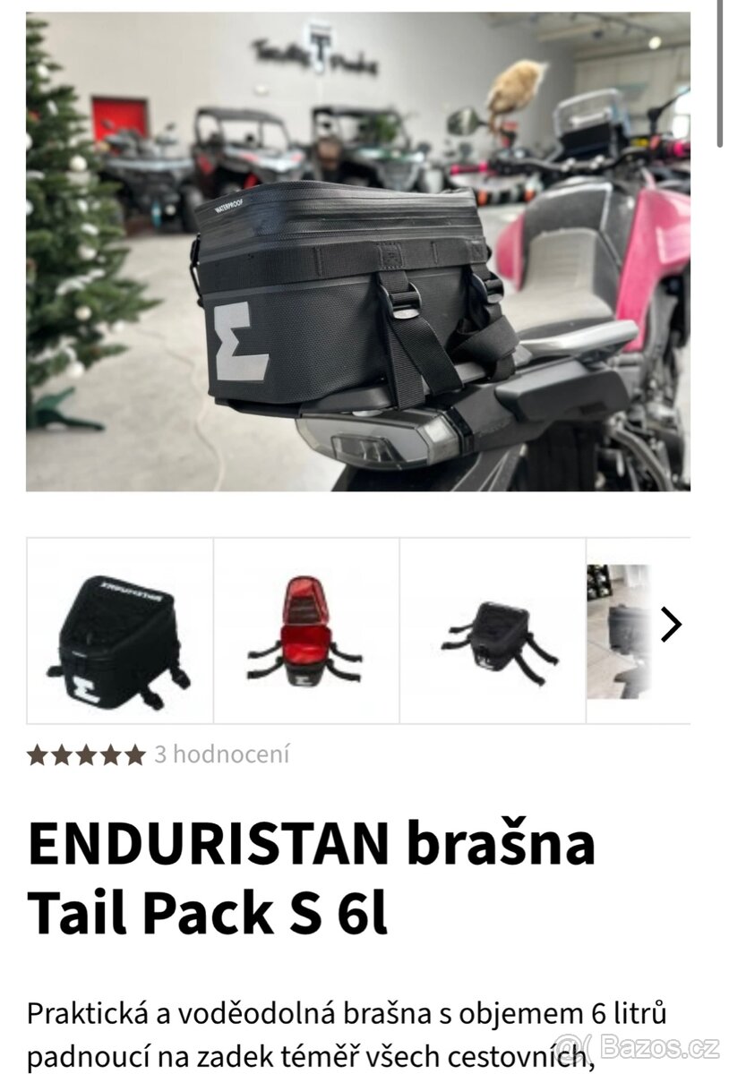 Zánovní brašna na motorku 6 l