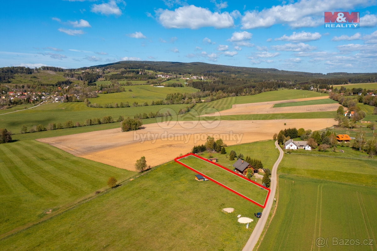 Prodej pozemku k bydlení, 2020 m², Vacov