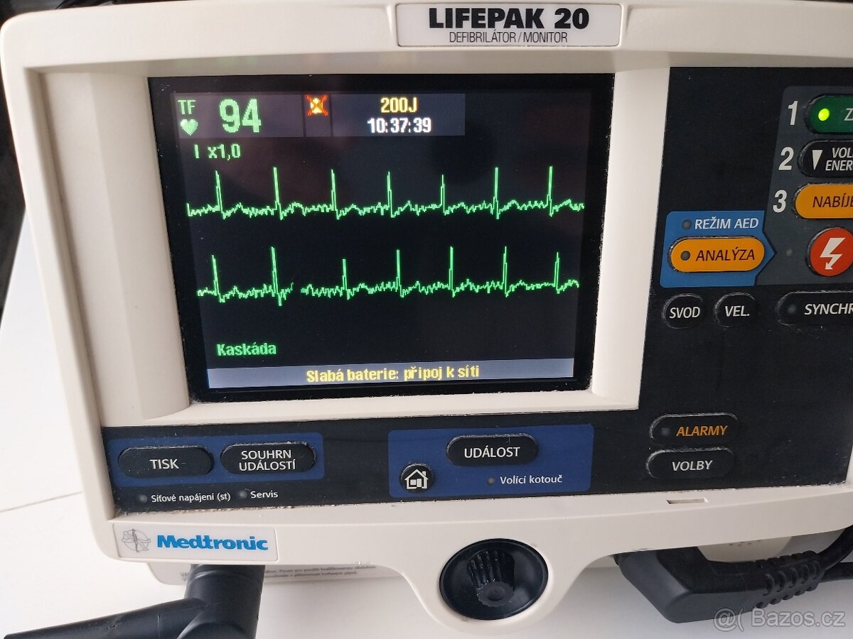 DEFIBRILÁTOR/MONITOR LIFEPAK 20