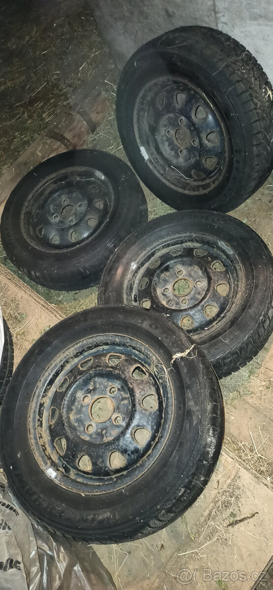 Kola 4x100 - Škoda Felicia 165/70 R13