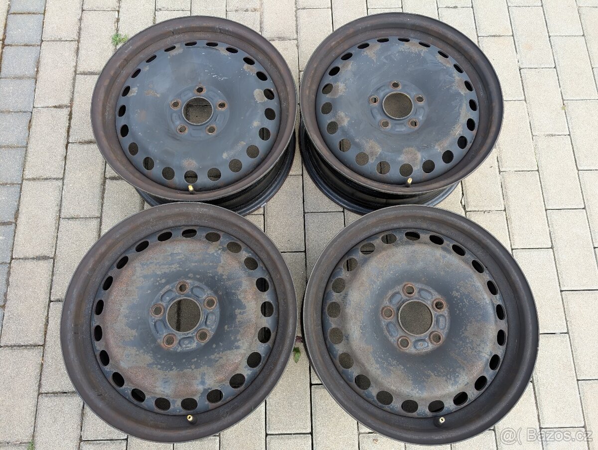 Plechové disky 4 kusy 6,5Jx16 5x108 ET50 CB63.3