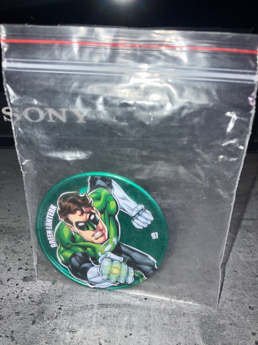 Kovový pog #97 Green Lantern; Chipicao DC
