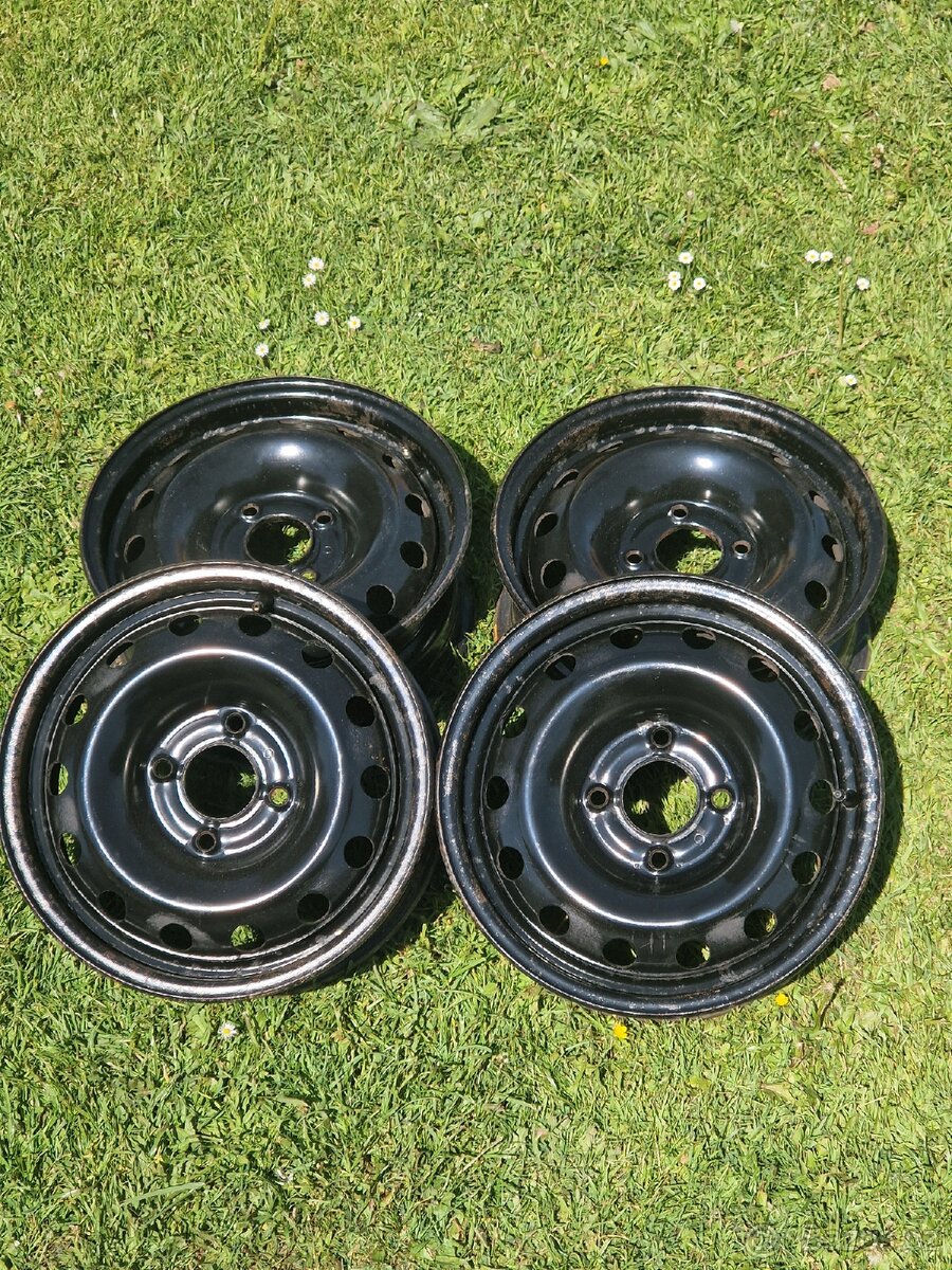 Plechové disky 4×100 5j 15
