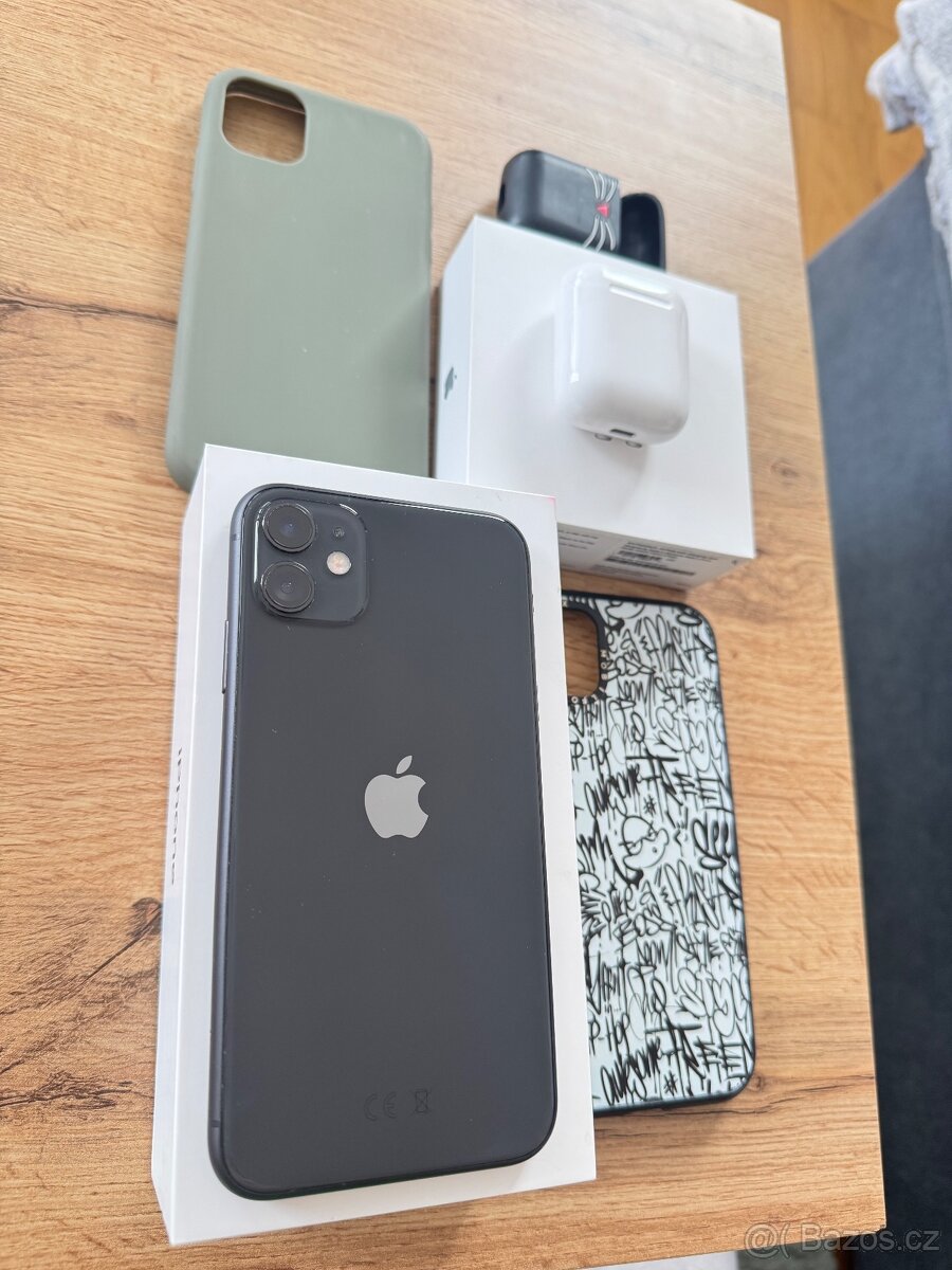 Iphone 11, 64 gb+ Airpods 1.generace