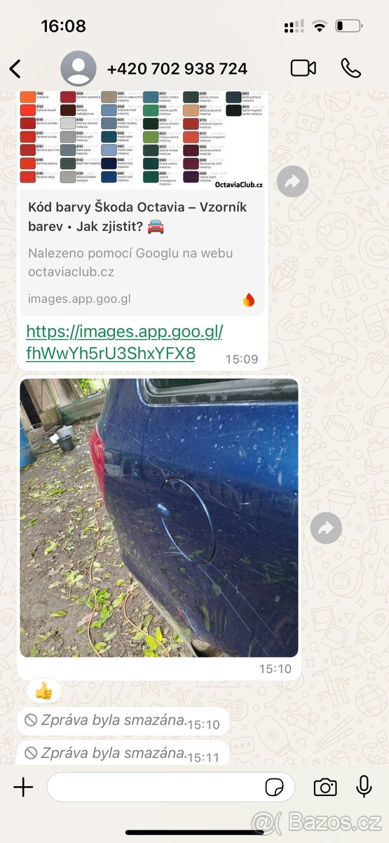 Koupím dveře na Škoda Fabia 2