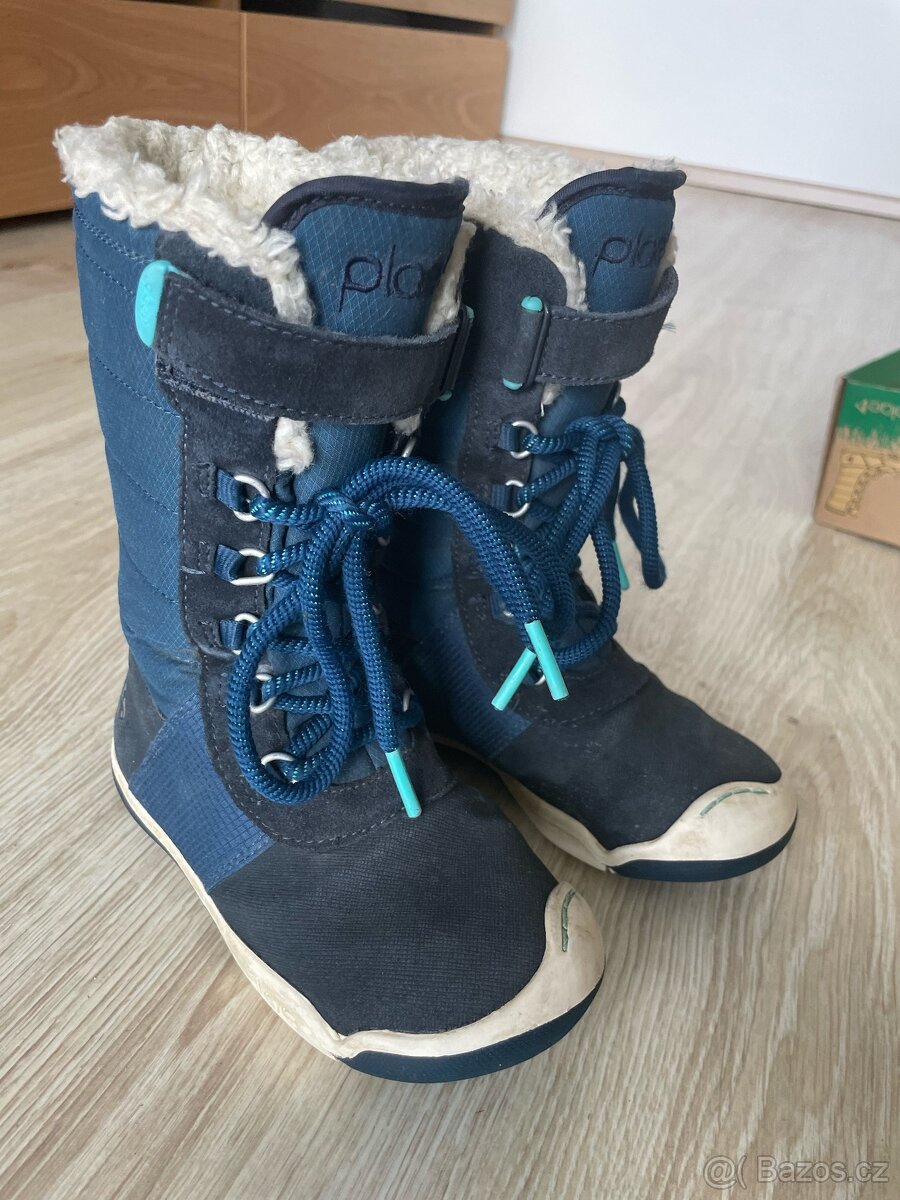 Dětské zimní boty - Plae Jack Titanium Quartz waterproof