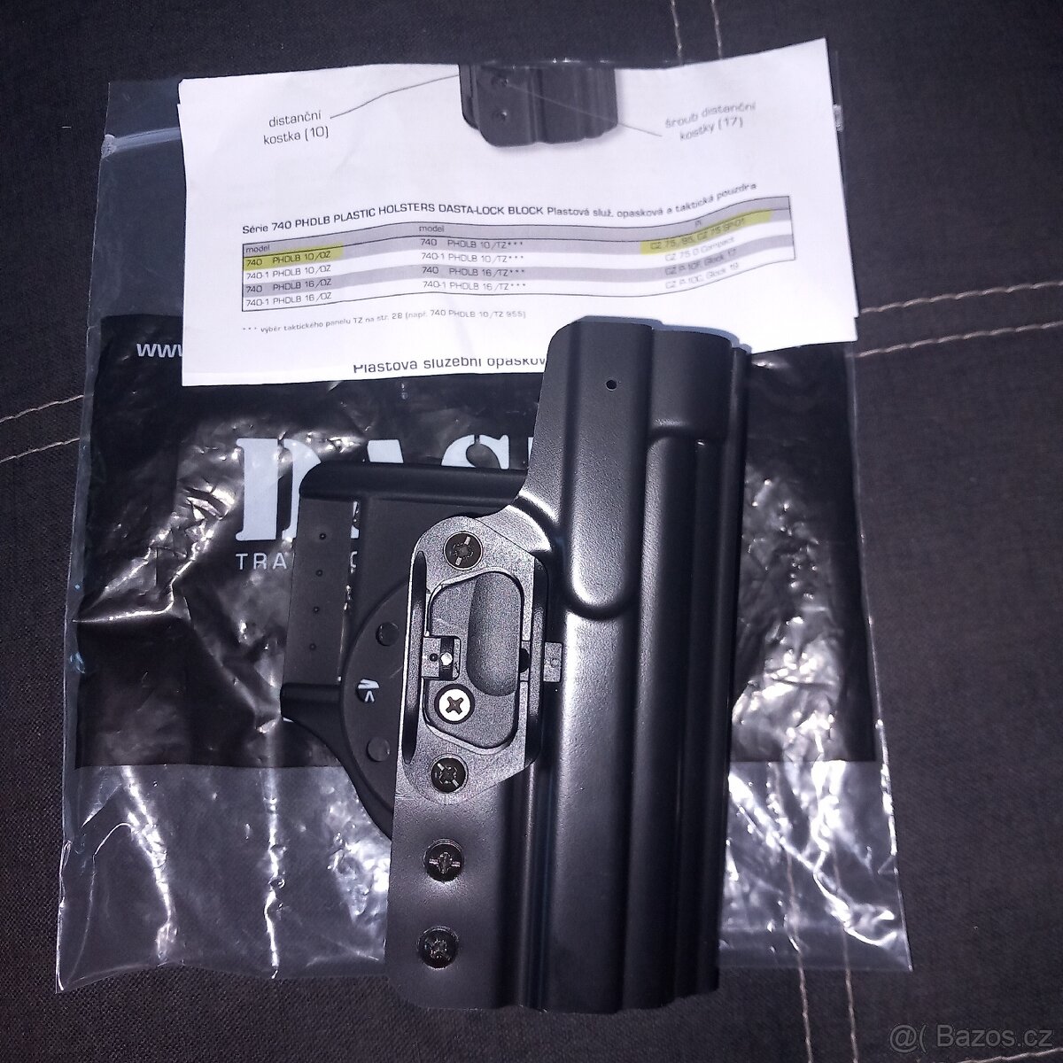 Pouzdro 740 PHDLB 10/OZ