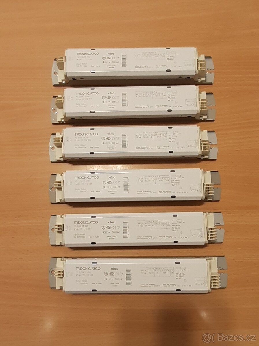Elektrický předřadník 1/58 T8.
