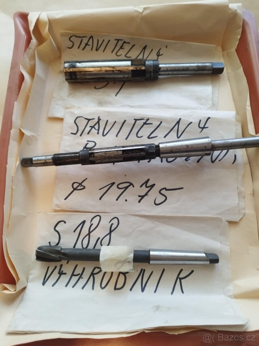 Stavitelné výstužníky Ø 18.8, 19.7, 31