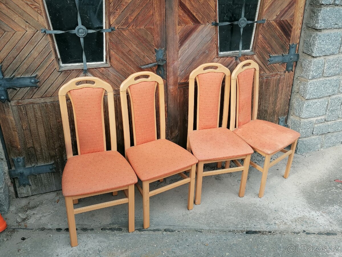 4 ks židle