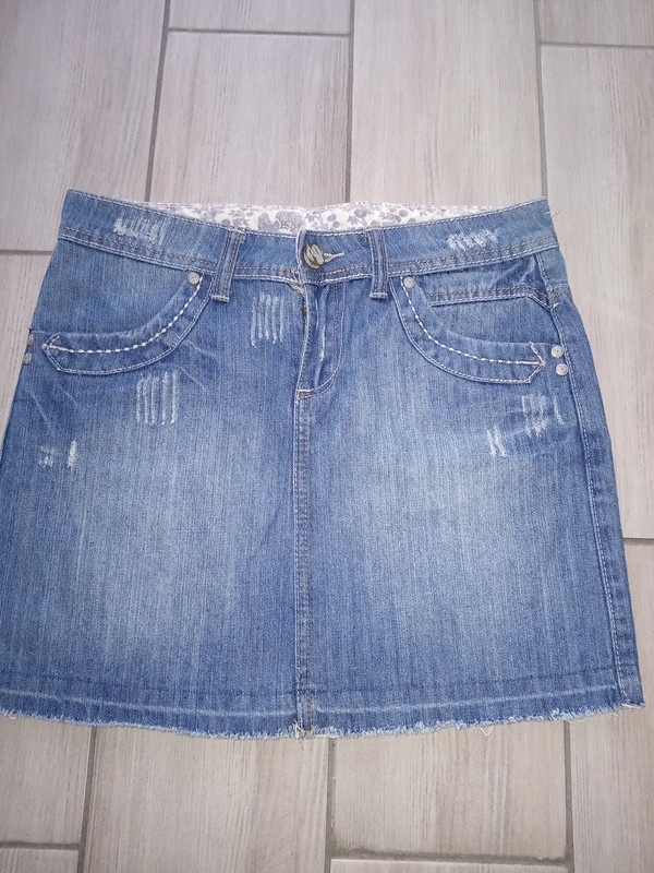 Riflová sukně, vel.36 a vel.38