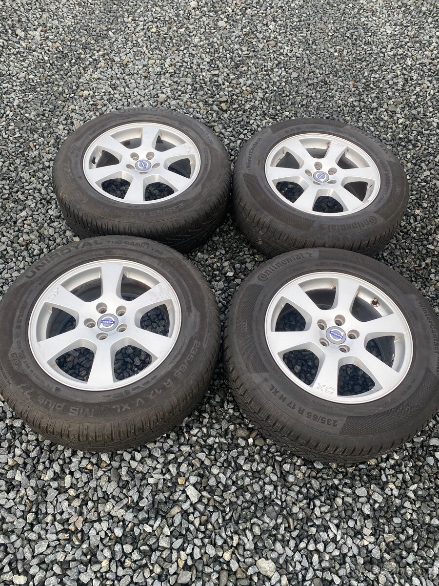 Alu zimní sada Volvo 235/65 r17