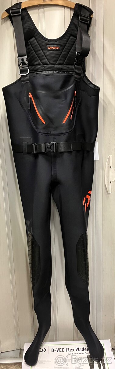 Neoprenové broďáky Daiwa D-Flex Waders s ponožkou