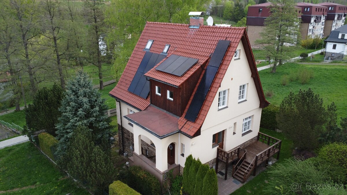 Prodej okouzlující vily 6+3 v Lázních Libverda, okr. Liberec